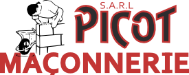 Logo-Picot Maconnerie - artisan macon - renovation maison, clôtures - chauve - pornic
